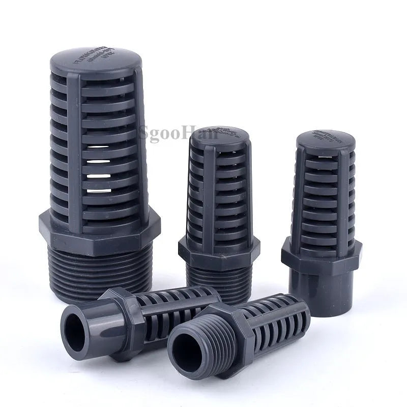 PVC Threaded Aquarium Filter Strainer