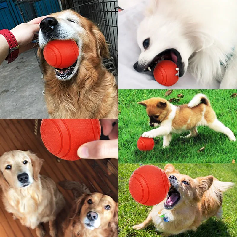 HOOPET Rubber Dog Toy Ball - Bite-Resistant