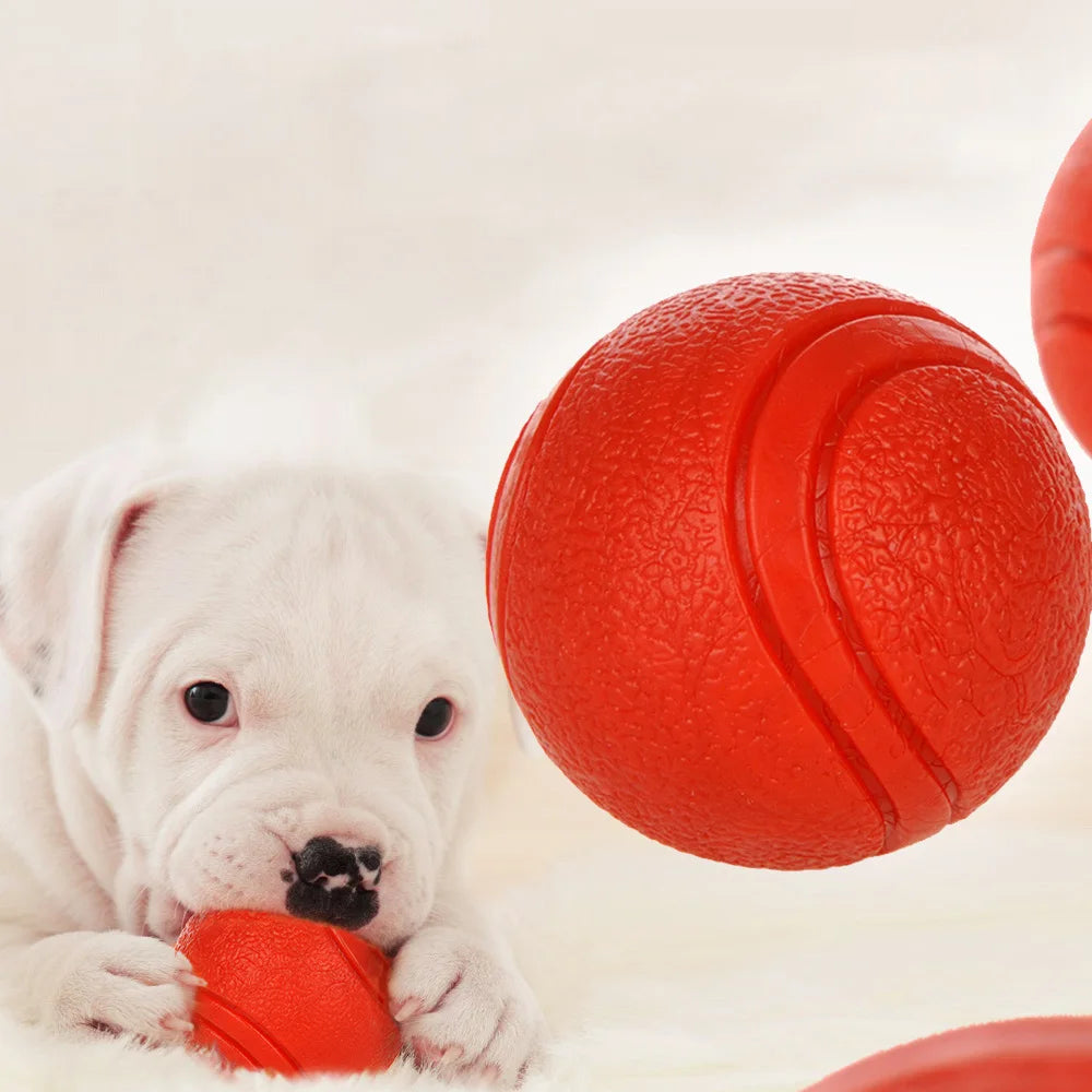 HOOPET Rubber Dog Toy Ball - Bite-Resistant