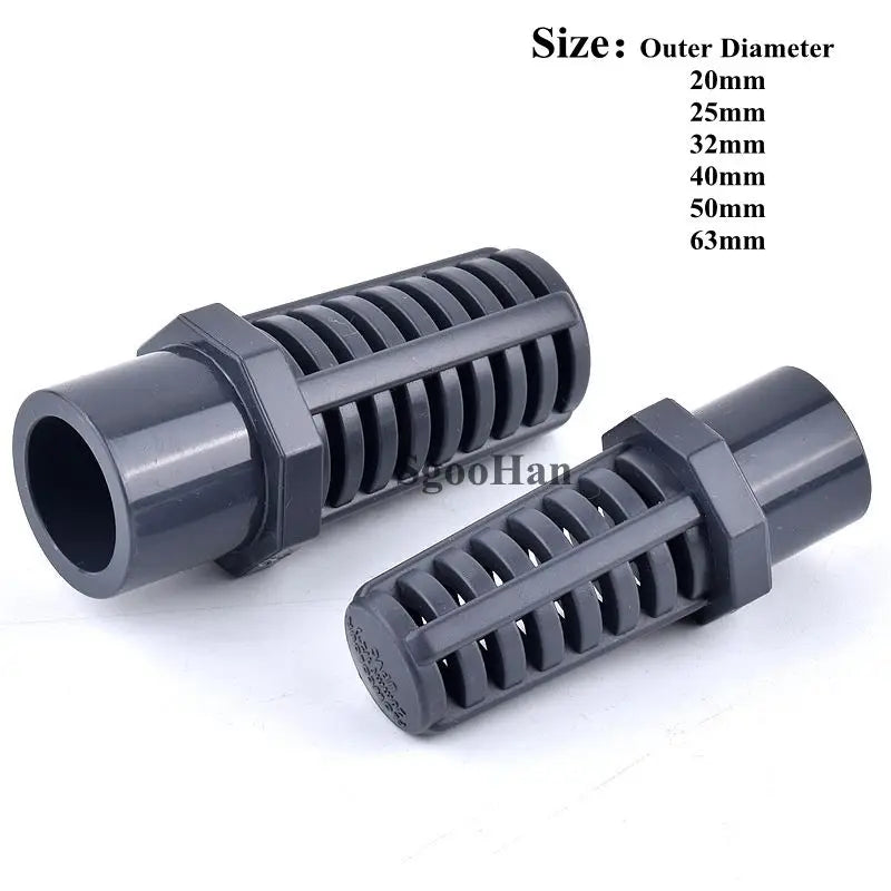 PVC Threaded Aquarium Filter Strainer