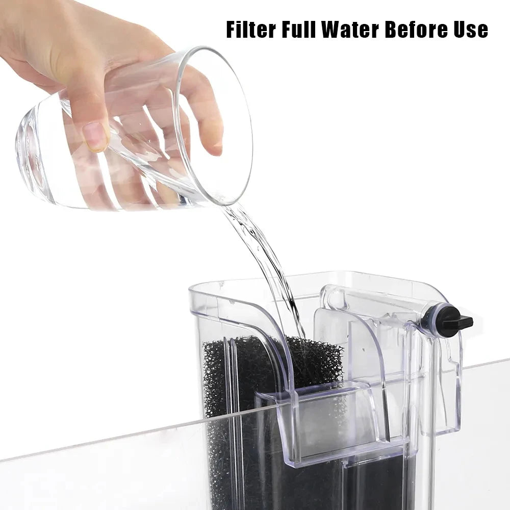 Mini Aquarium waterfall Filter