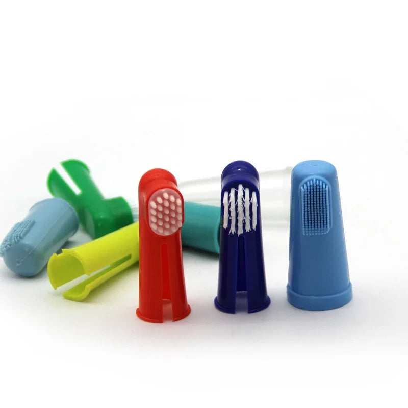 Soft Pet Finger Toothbrush - Dog Dental Cleaning Tool