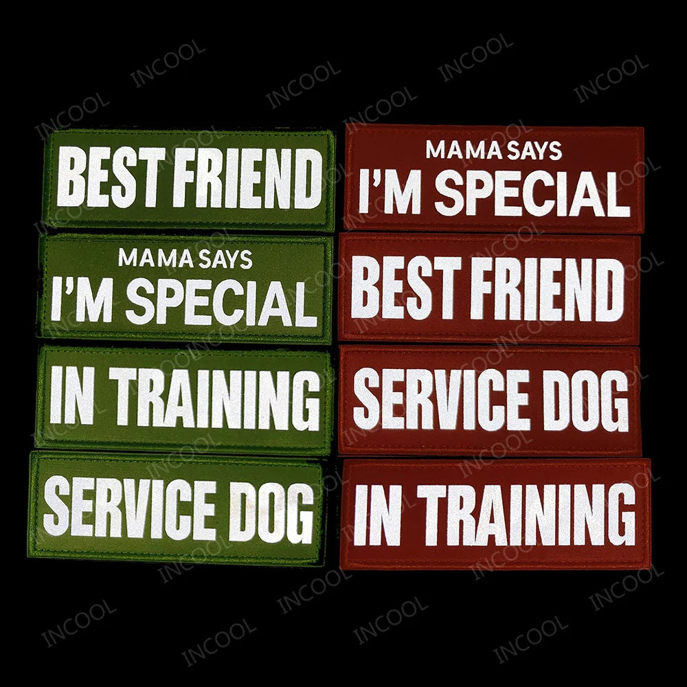 Service Dog Embroidered Patch