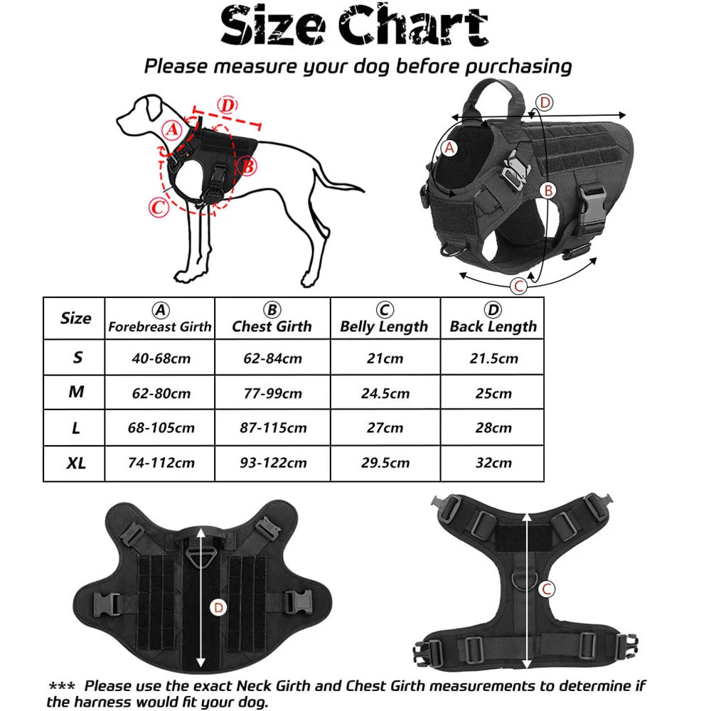 Dog Harness And Leash Set