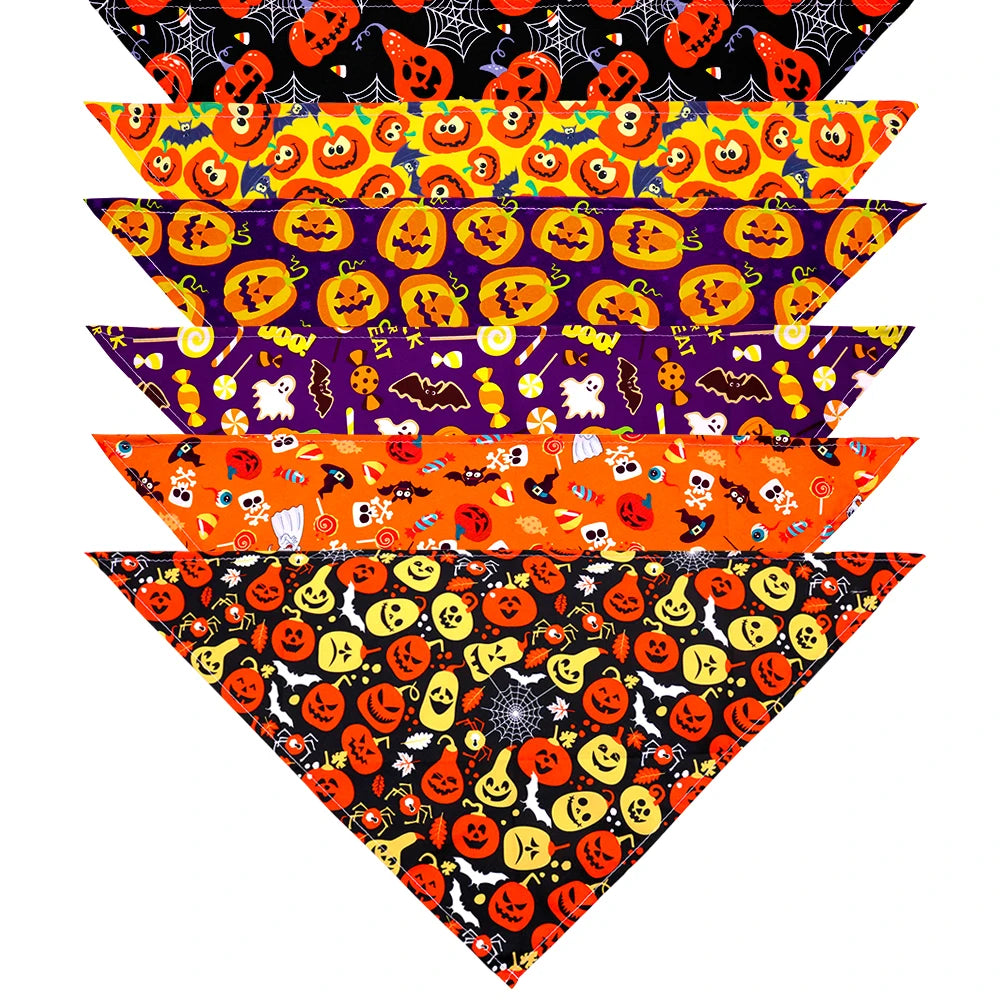 Halloween Dog Bandanas