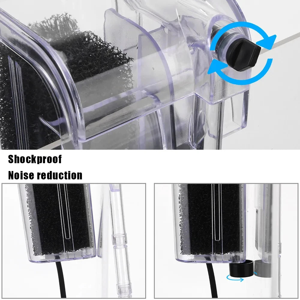 Mini Aquarium waterfall Filter