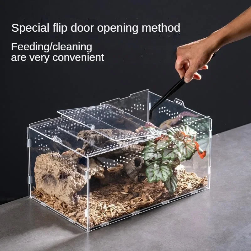 Reptile Habitat Acrylic Case Enclosure