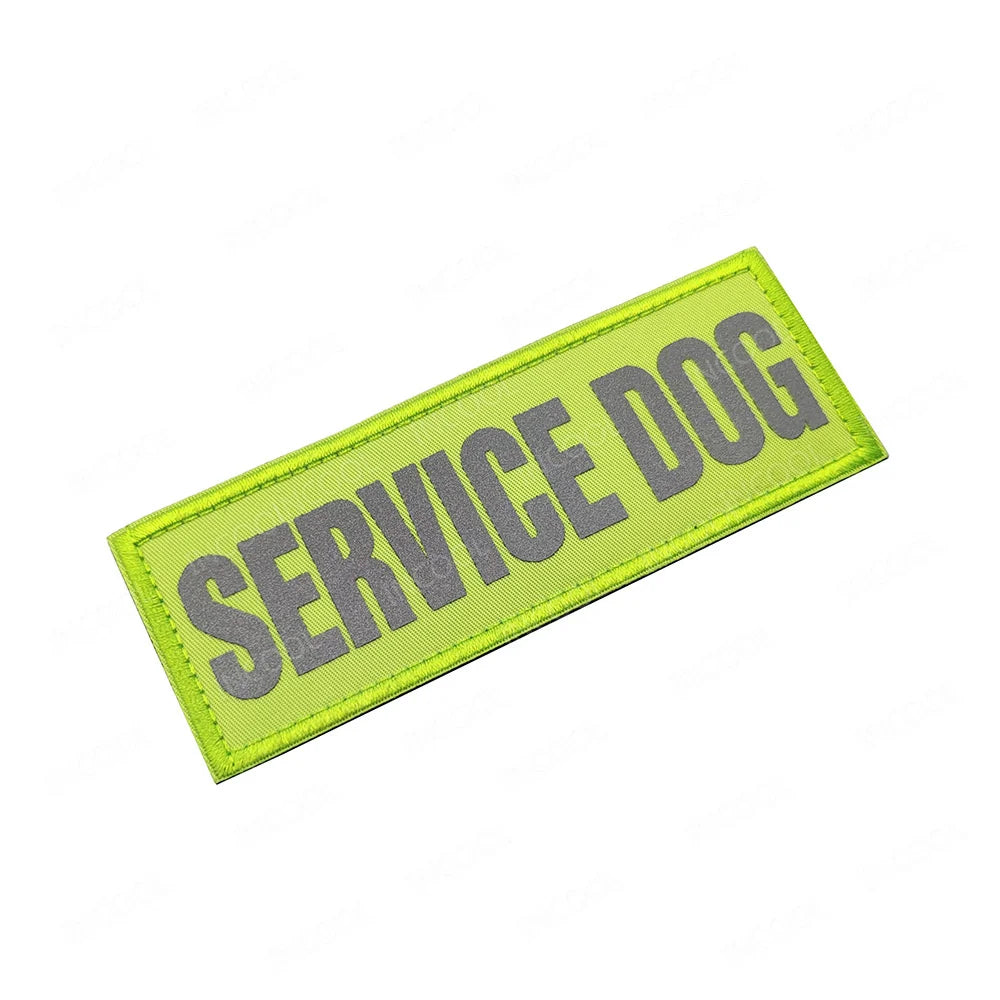 Service Dog Embroidered Patch