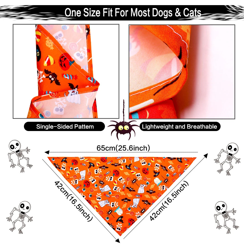 Halloween Dog Bandanas