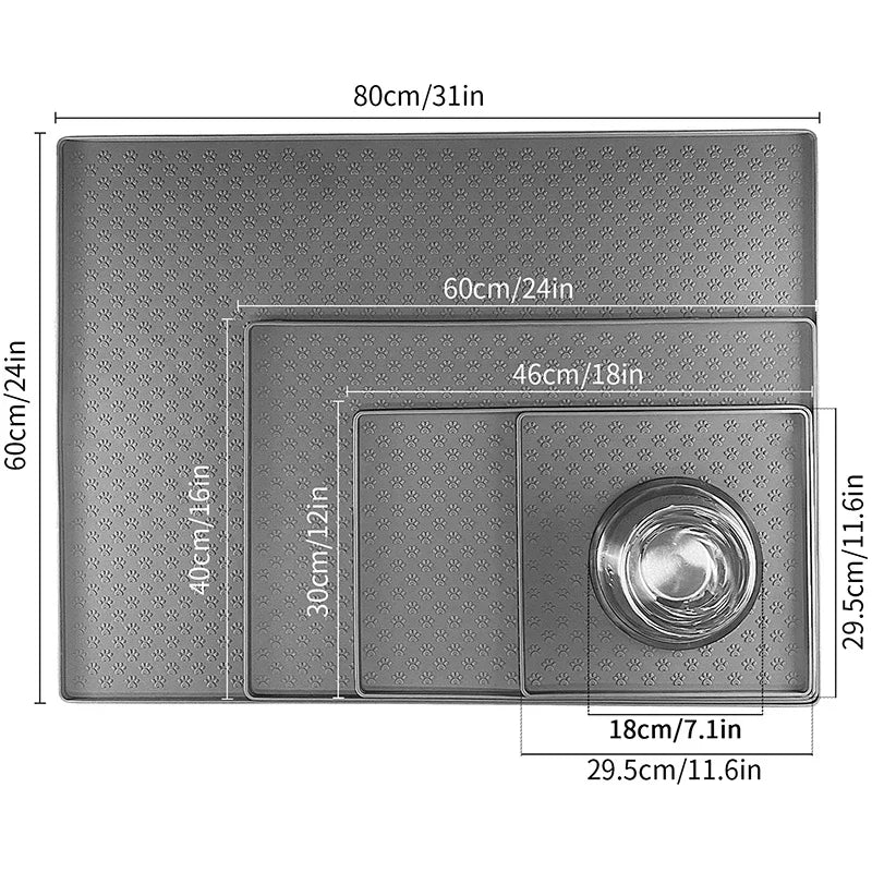 Silicone Food bowl Mat
