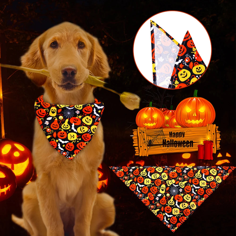 Halloween Dog Bandanas
