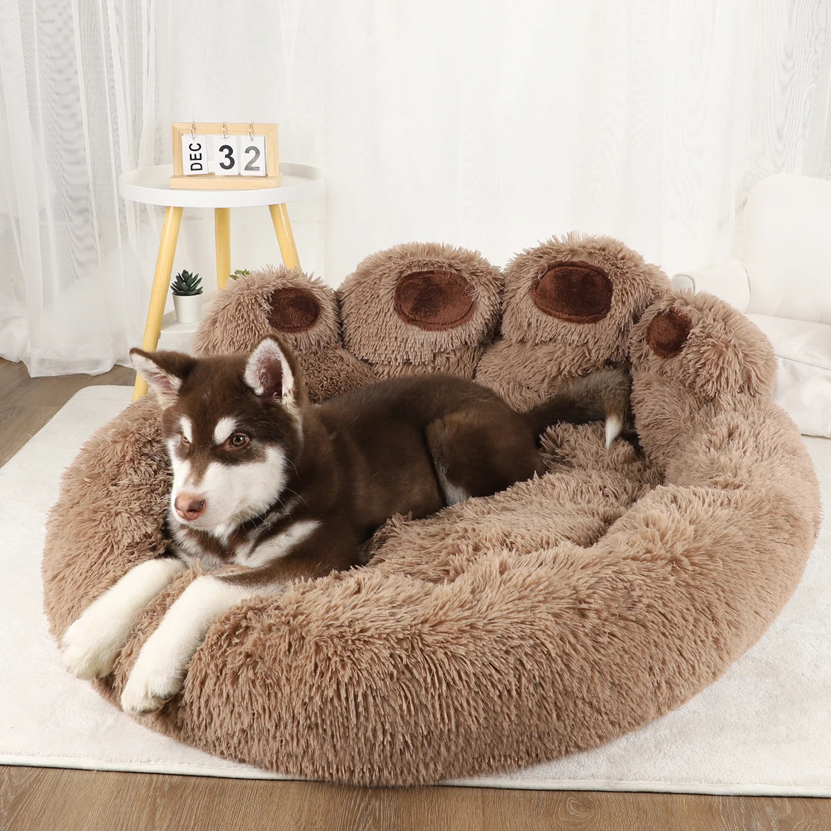 Plush Washable Pet Sofa Bed