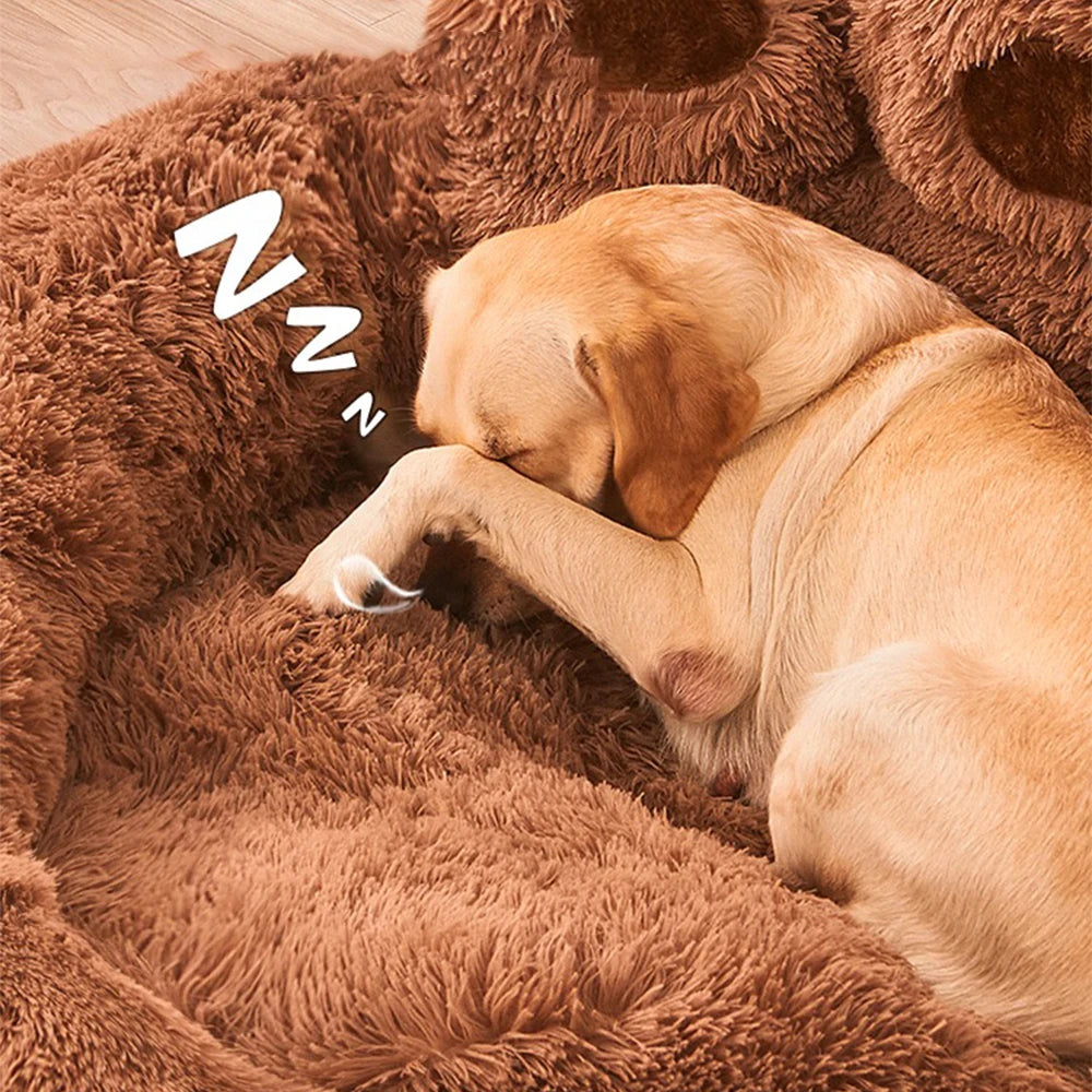 Plush Washable Pet Sofa Bed