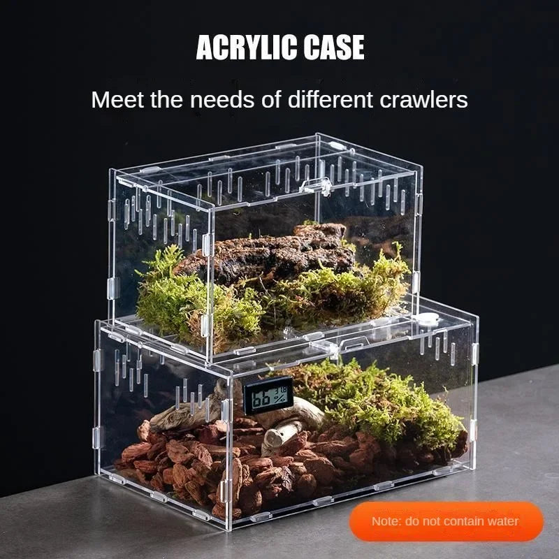 Reptile Habitat Acrylic Case Enclosure