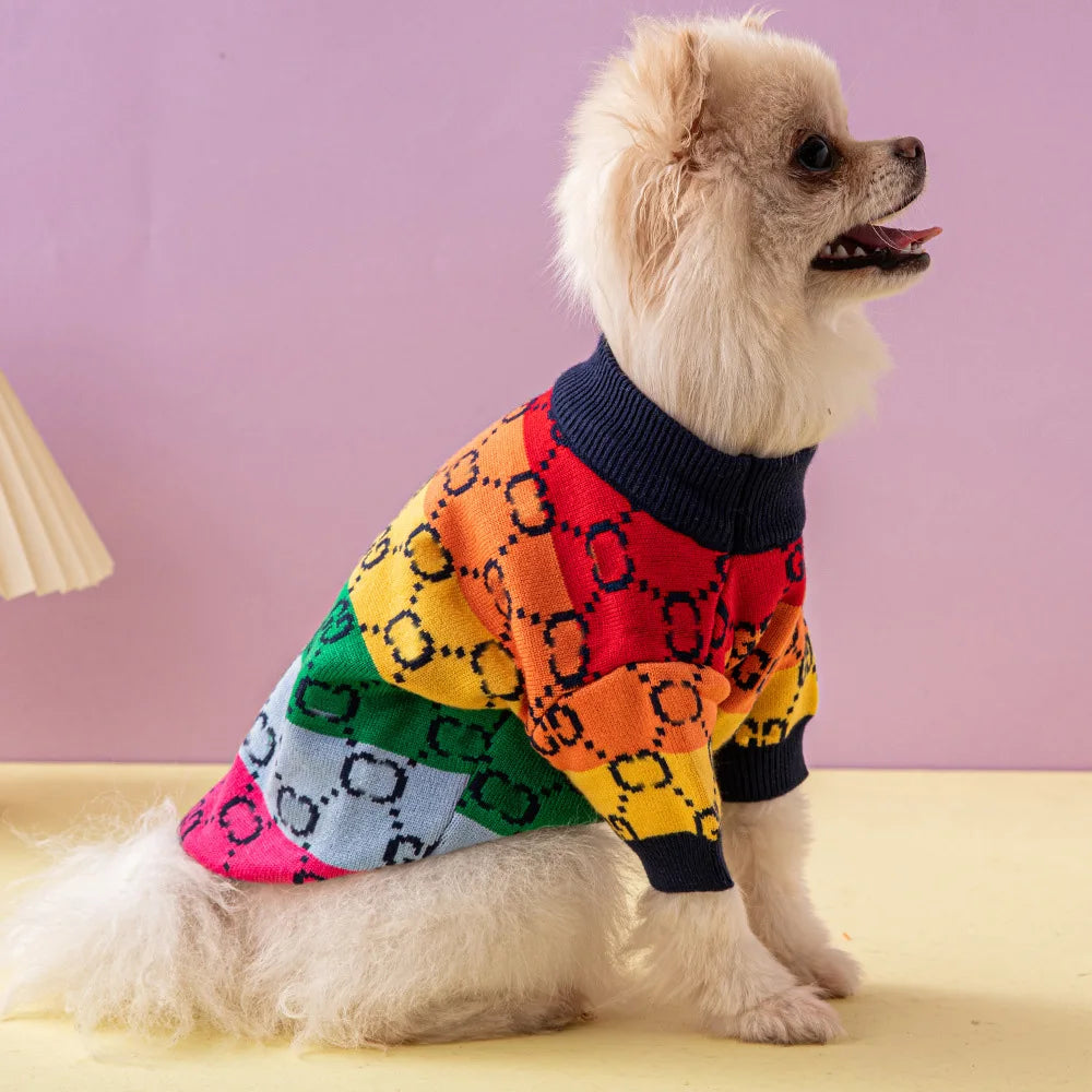 Trendy Dog clothes pullover sweater