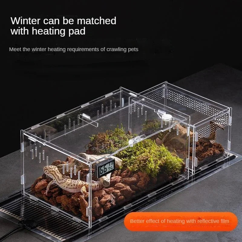 Reptile Habitat Acrylic Case Enclosure