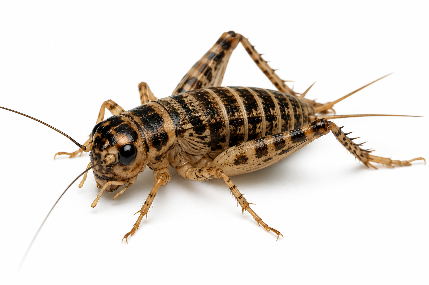 Live Banded Feeder Crickets- Healthy Reptile & Amphibian Food