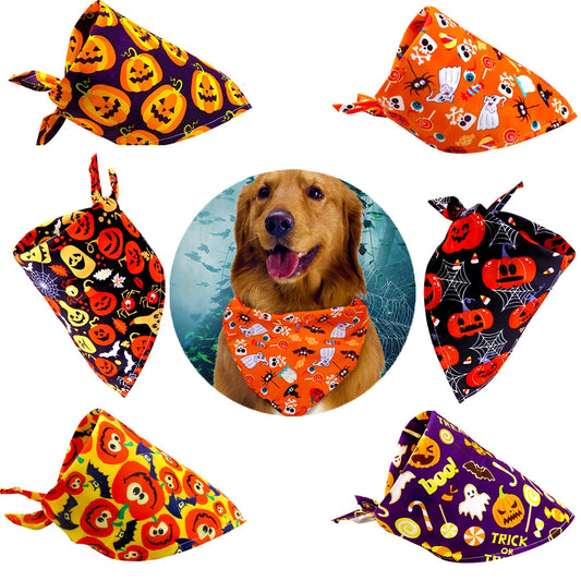 Halloween Dog Bandanas