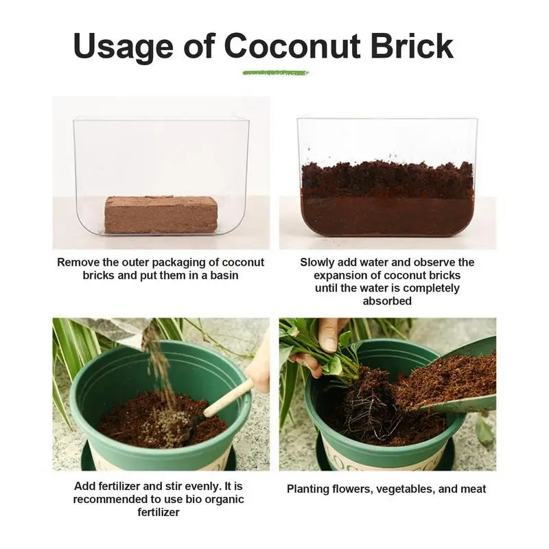 Natural Coco-Peat Substrate