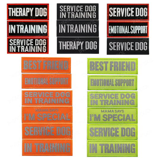 Service Dog Embroidered Patch