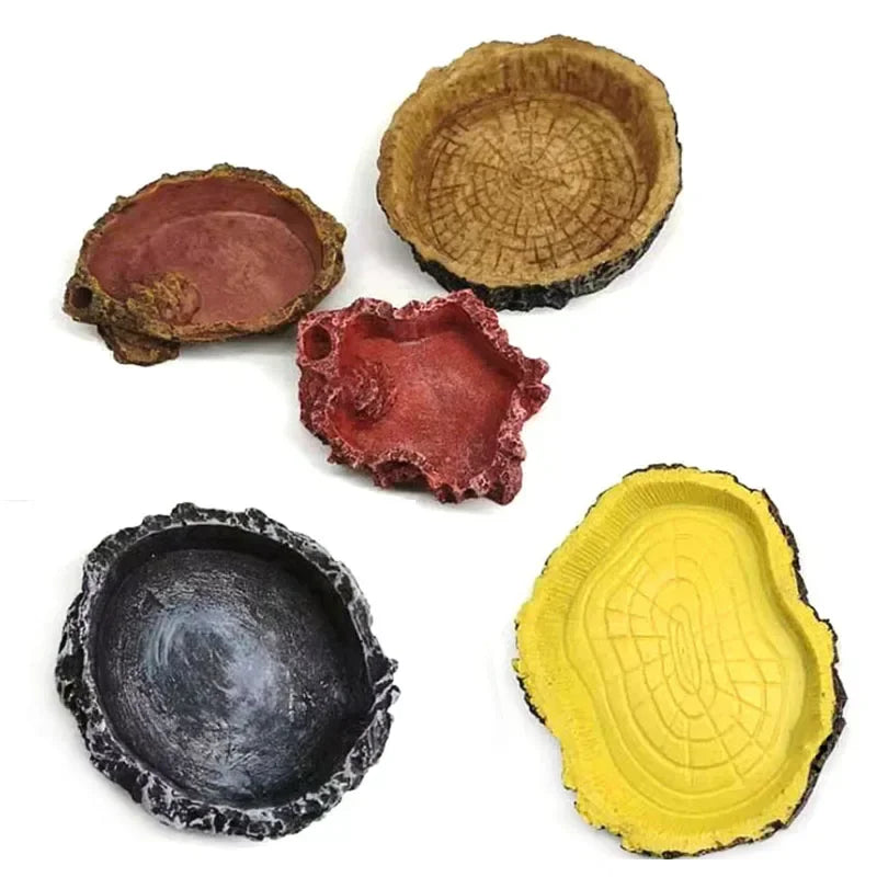 Reptile Resin Feeding Bowl