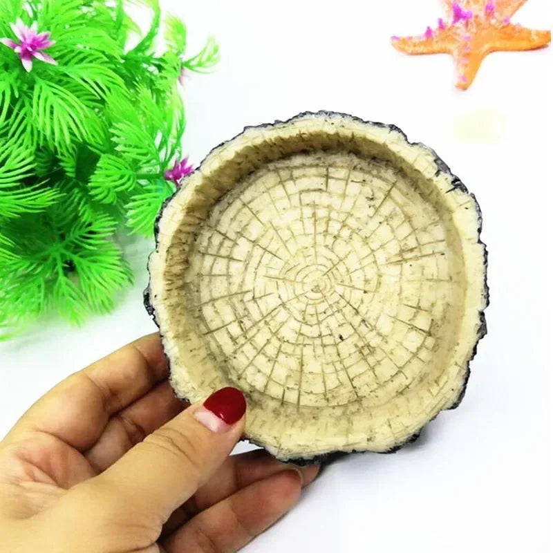 Reptile Resin Feeding Bowl